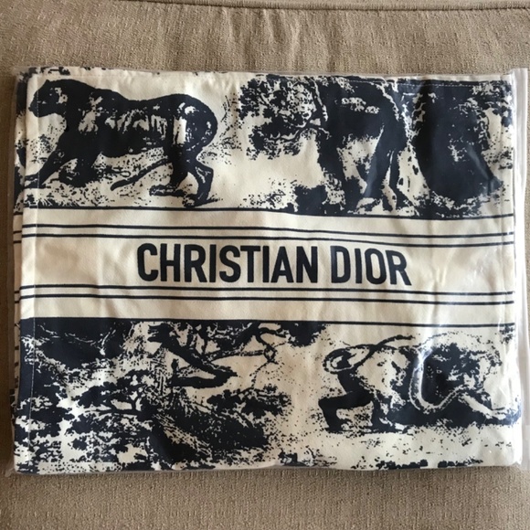NWT Christian Dior Stylish Marble Pattern Tote Bag - Picture 7 of 8